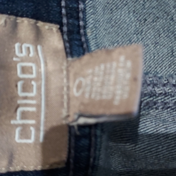 Chico's  Emnroidered Jeans - Picture 5 of 6